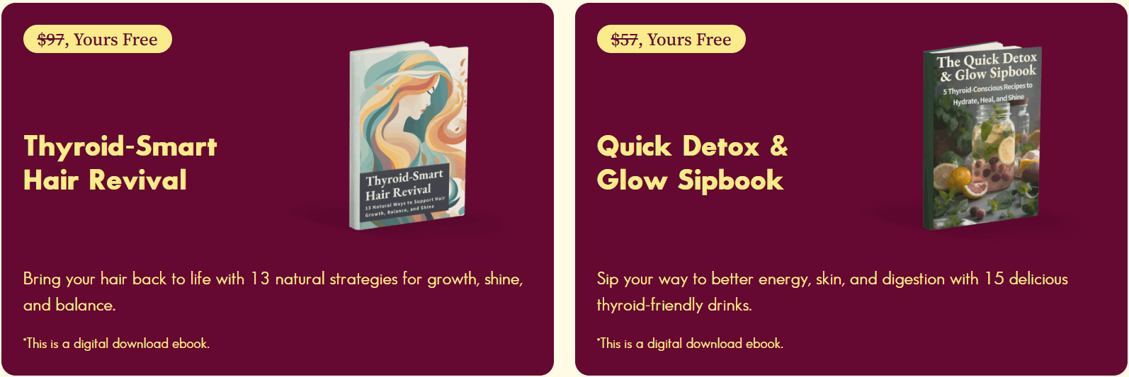 Thyrafemme Balance bonus 1 and 2