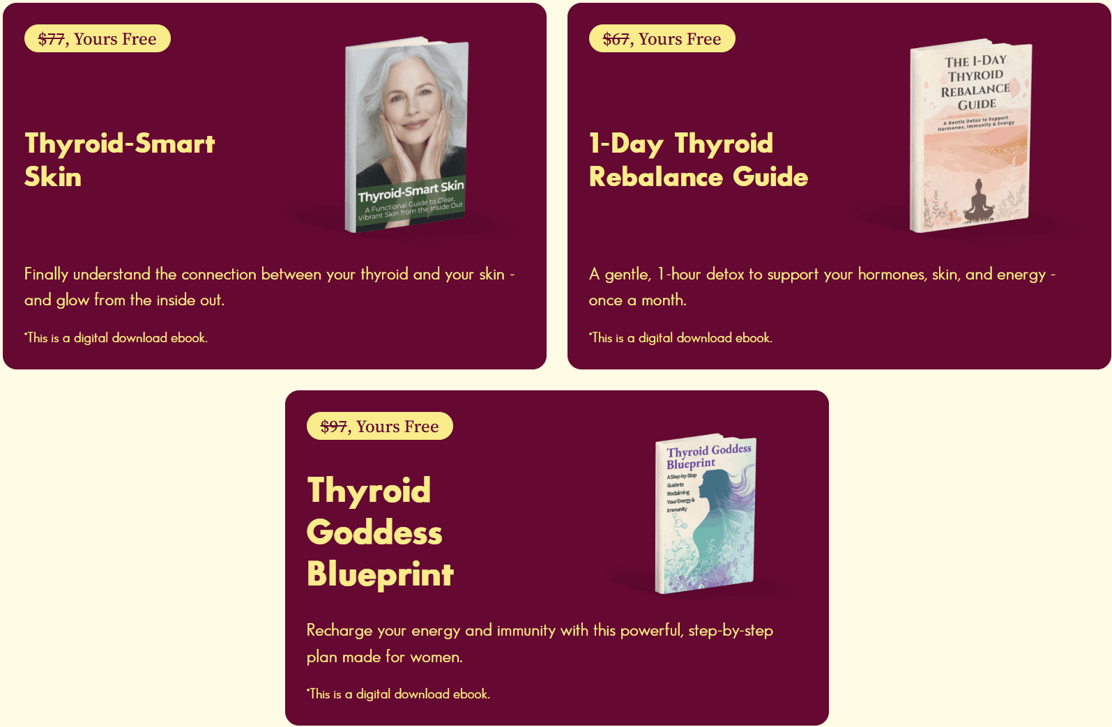 Thyrafemme Balance bonus 3,4 and 5